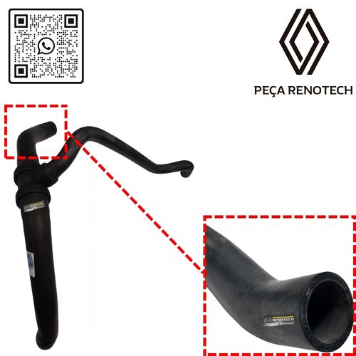 RN 024042-X 7700847055 MANGUEIRA INF. DO RADIADOR KANCL II 1.6 16V K4M - 2